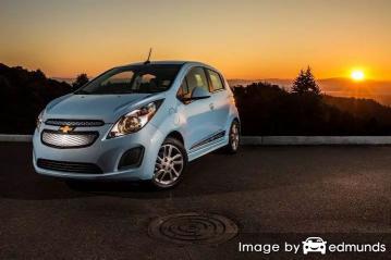Insurance rates Chevy Spark EV in Jersey City