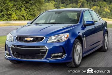 Insurance quote for Chevy SS in Jersey City