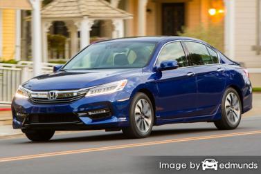 Insurance rates Honda Accord Hybrid in Jersey City
