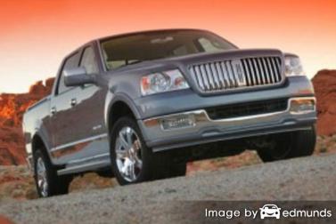 Insurance rates Lincoln Mark LT in Jersey City
