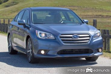 Insurance quote for Subaru Legacy in Jersey City