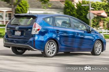 Insurance quote for Toyota Prius V in Jersey City
