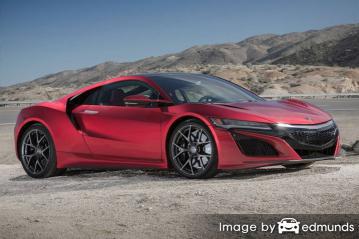 Insurance quote for Acura NSX in Jersey City
