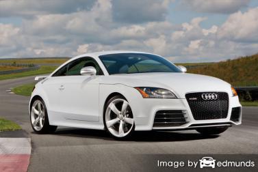 Insurance rates Audi TT RS in Jersey City
