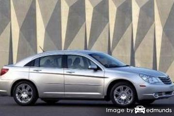Insurance rates Chrysler Sebring in Jersey City