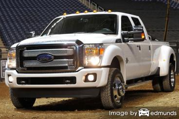 Insurance rates Ford F-350 in Jersey City