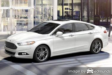 Insurance quote for Ford Fusion in Jersey City