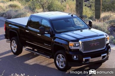 Insurance rates GMC Sierra 2500HD in Jersey City