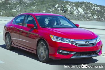 Insurance quote for Honda Accord in Jersey City