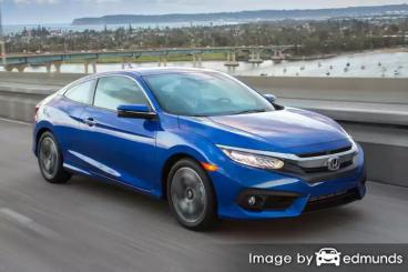 Insurance quote for Honda Civic in Jersey City
