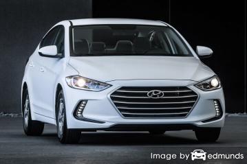 Insurance quote for Hyundai Elantra in Jersey City
