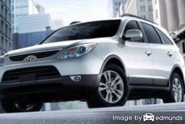 Insurance rates Hyundai Veracruz in Jersey City