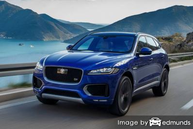 Insurance quote for Jaguar F-PACE in Jersey City