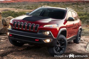 Insurance quote for Jeep Cherokee in Jersey City