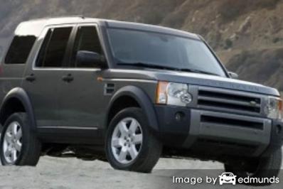 Insurance rates Land Rover LR3 in Jersey City