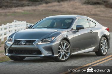 Insurance quote for Lexus RC 300 in Jersey City