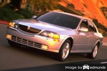 Insurance rates Lincoln LS in Jersey City