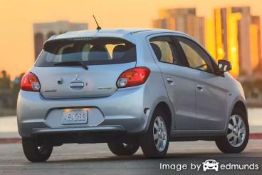 Insurance rates Mitsubishi Mirage in Jersey City