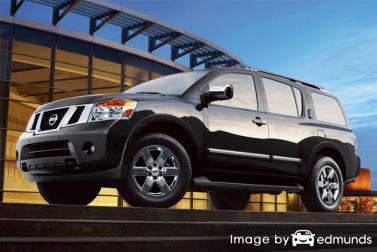 Insurance rates Nissan Armada in Jersey City