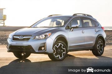 Insurance quote for Subaru Crosstrek in Jersey City