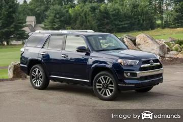 Insurance rates Toyota 4Runner in Jersey City
