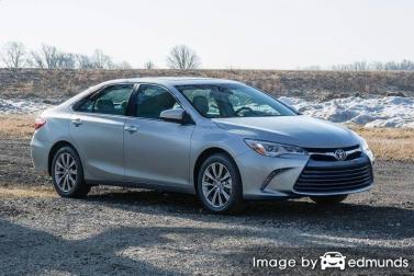 Insurance rates Toyota Camry in Jersey City