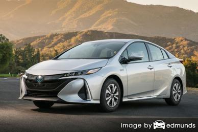 Insurance rates Toyota Prius Prime in Jersey City