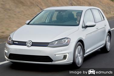Insurance quote for Volkswagen e-Golf in Jersey City